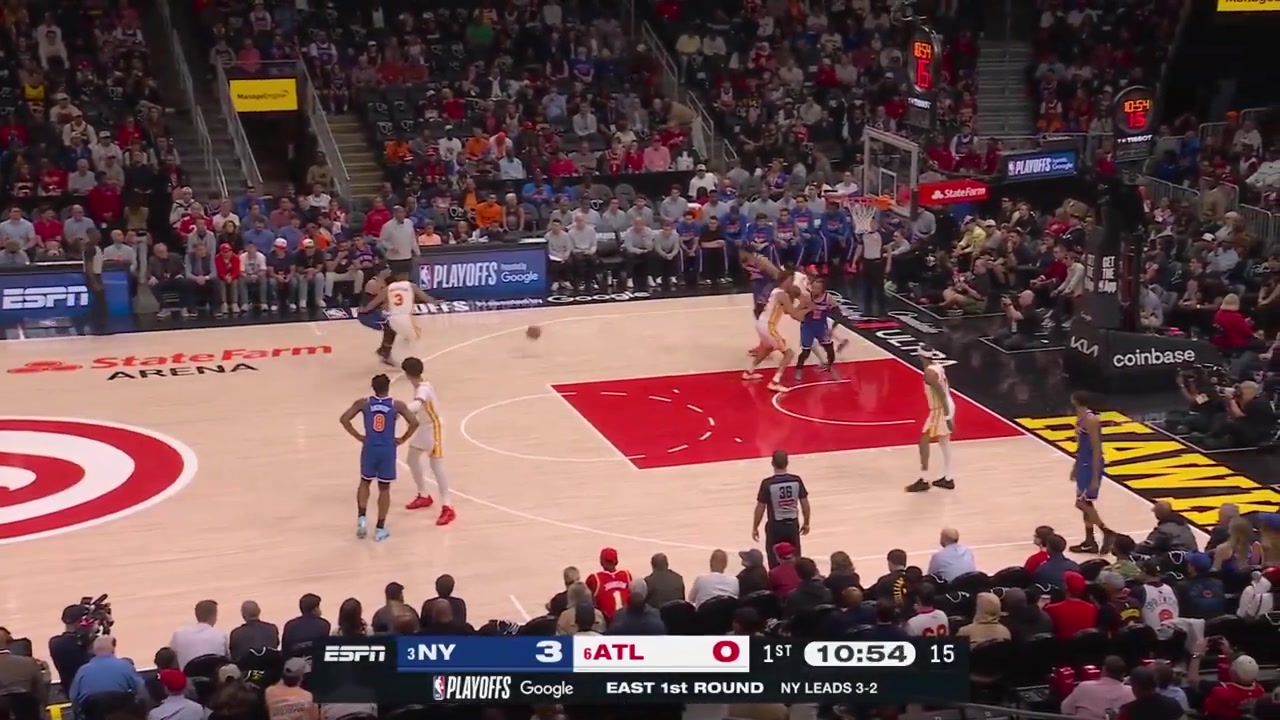 OG Anunoby Full highlights vs Atlanta Hawks last night 140-89 W - Game 6 - First Round of the 2026 NBA Playoffs29 Points on 1114 FG 786 46 from 3 35 FT 7 Rebounds 2 Assists ZERO turnovers 4 Steals 1 Block and a - of 42 game high in 2714 minutes played