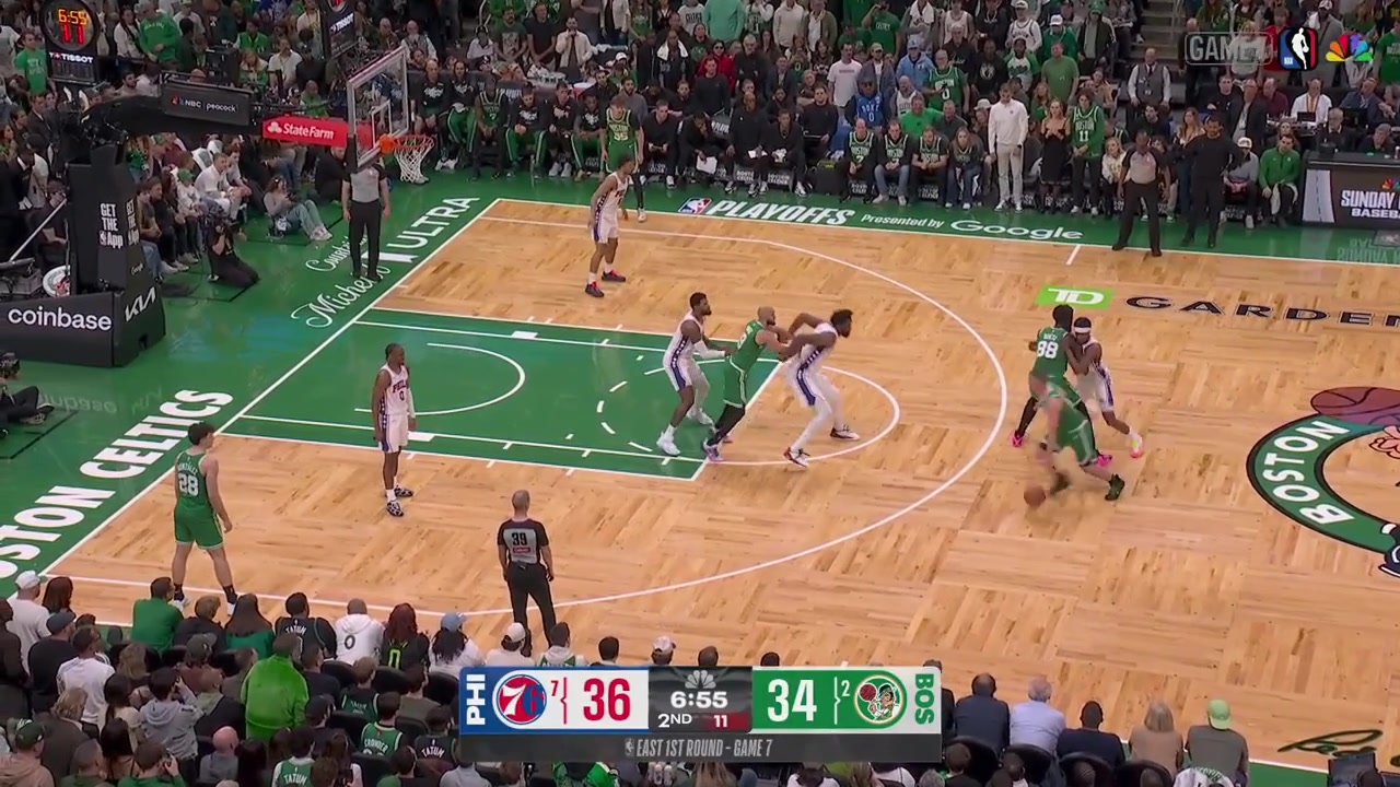 Payton Pritchard hits the 3-pointer and the Celtics take the lead in game 7From being down 15