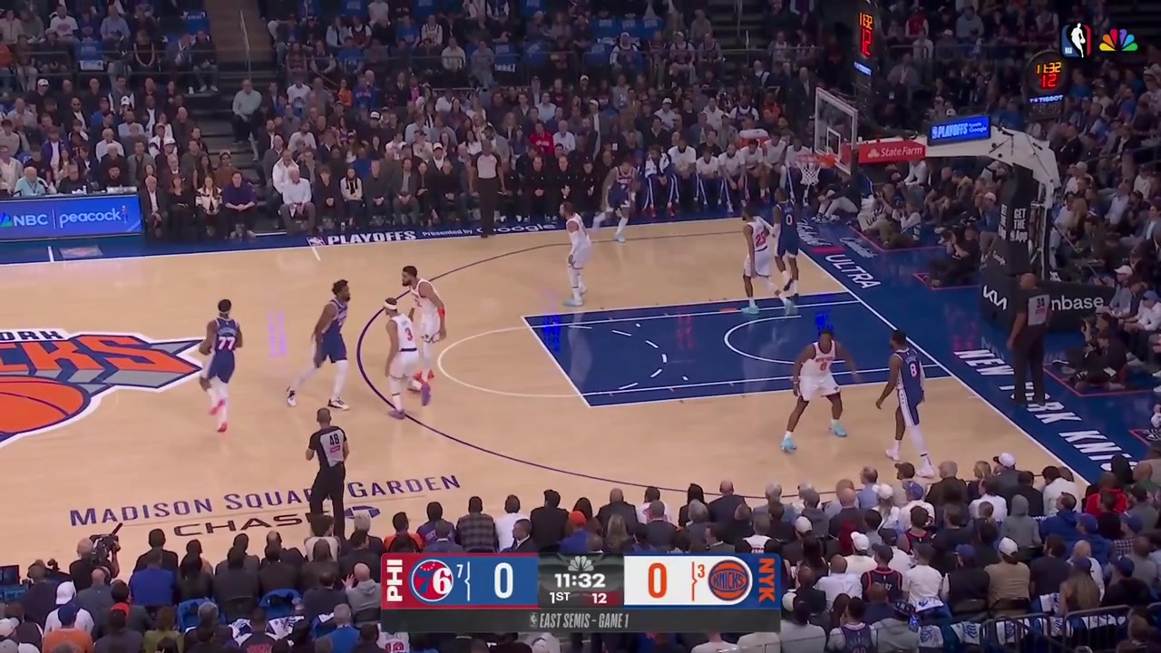 All the 7 fouls that were drawn by Joel Embiid last night vs New York Knicks 98-137 L - Game 1 - Eastern Semifinals - 2026 NBA Playoffs89 FT 889 2432 minutes of playing time