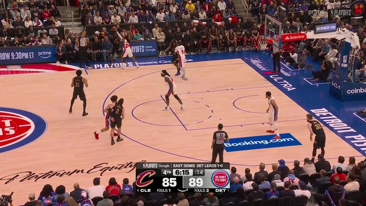 Lowlight Ausar Thompson scores the tip-in for Cleveland