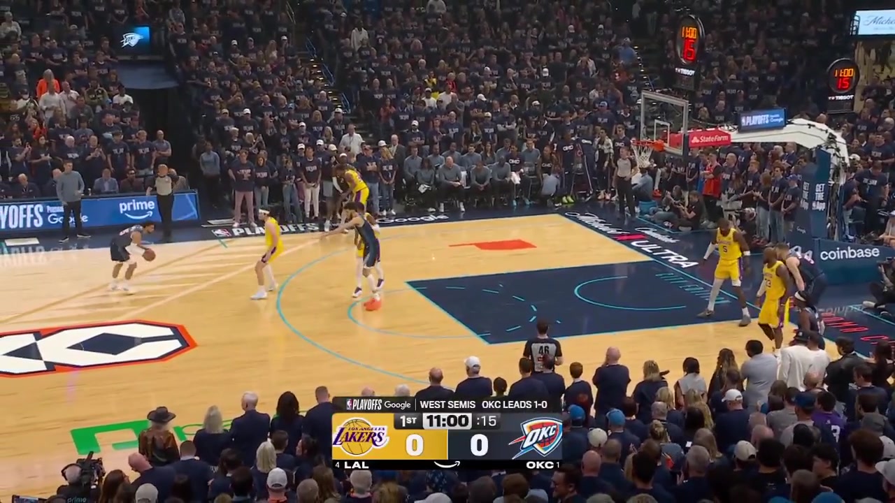 Ajay Mitchell full highlights vs Los Angeles Lakers tonight 125-107 W - Game 2 - Western Semifinals - 2026 NBA Playoffs20 Points on 712 FG 583 03 from 3 67 FT 857 3 Rebounds 1 Off Reb 6 Assists 2 TOV 2 PF and a - of 18 in 3012 minutes played