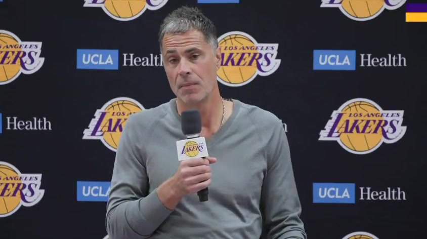 Rob Pelinka on LeBron We probably haven't seen a player that has honored the game to the extent that he's honored the game He's given so much to his teammates to this organization The thing we want to do more than anything else is to honor him back