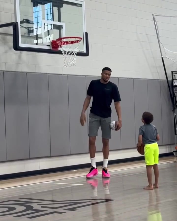 Giannis on Instagram 'Another day getting better and minding our business '
