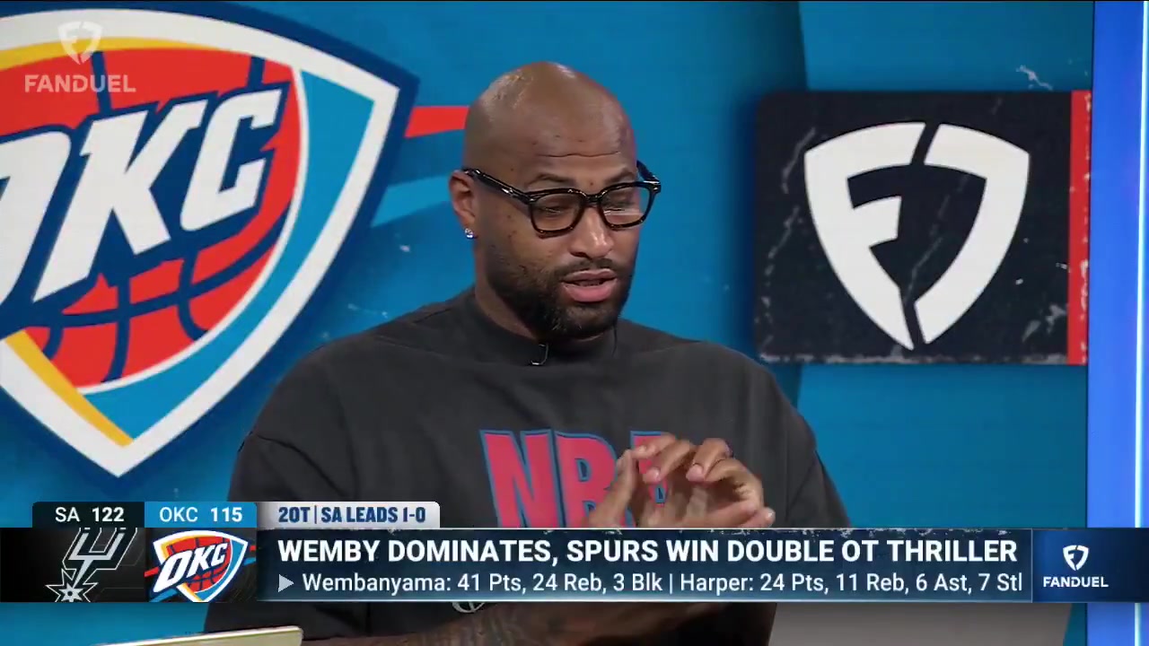 Boogie Cousins blames Chet Holmgren for OKCs Game 1 loss I put this on Chet You have to step up and accept that challenge he tucked his tail