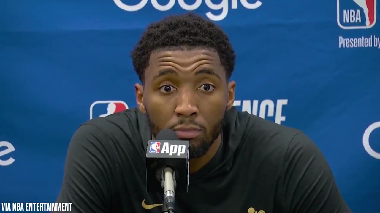 Donovan Mitchell Sometimes you've got to tip your cap He made a one-handed spin move on me Not to say he's not capable but sometimes that's what happens We'll make our adjustments but you've got to give credit where credit is due