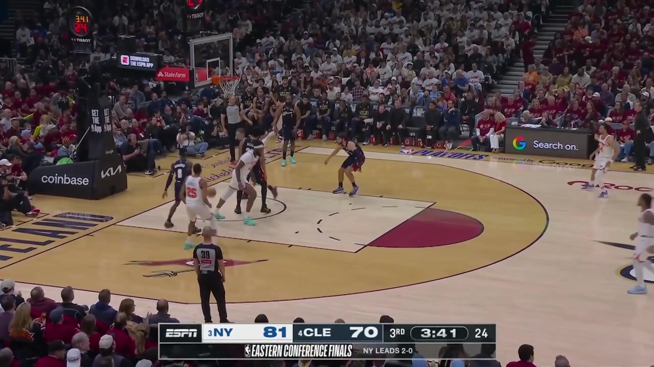Kenny Smith and Charles Barkley mock a bit Mike Breen's They are only down by 10 They are only down by 8 calls during the game