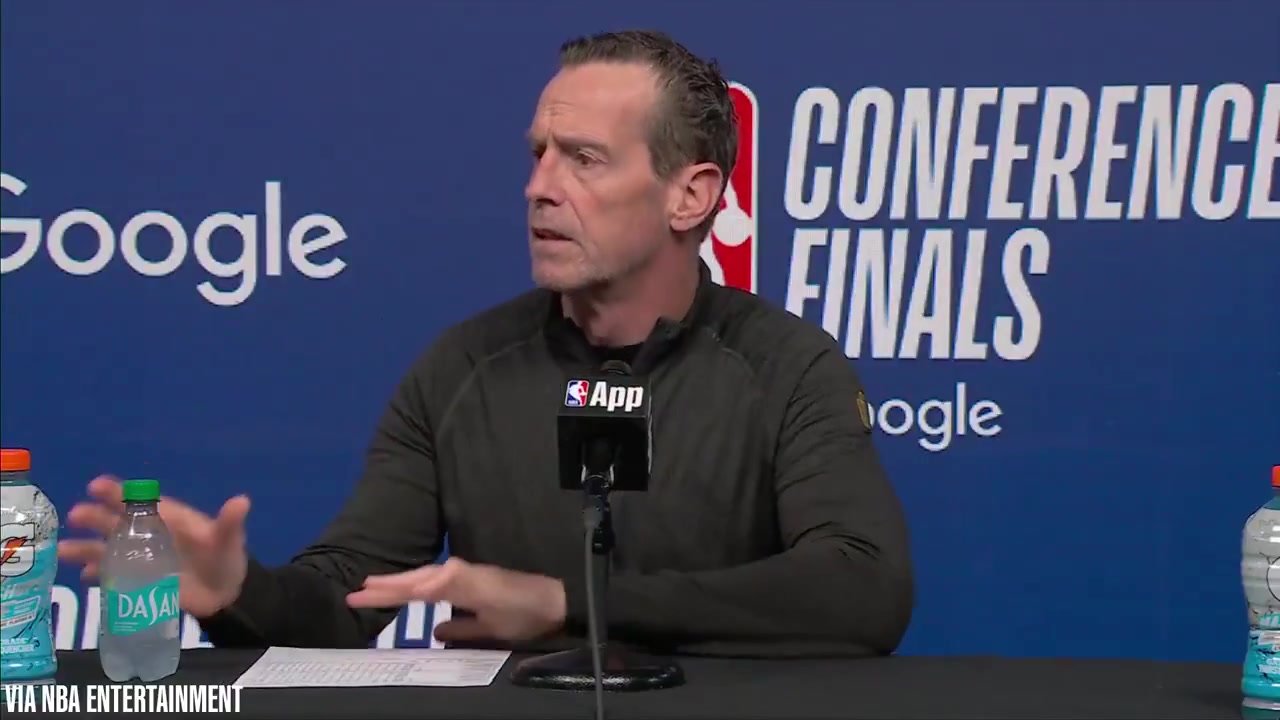 SNY Kenny Atkinson said losing the Game 6s in the previous rounds hurt the Cavaliers We win those Game 6s we beat the Knicks - I'm not saying that but I think it gives us a better chance But the density of the frequency of the games played a part in it