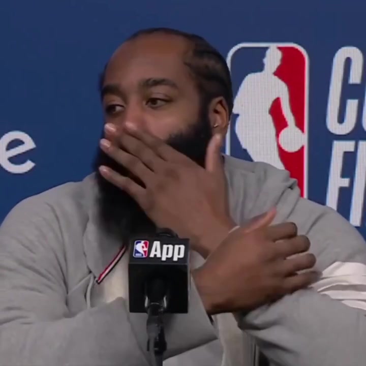 James Harden in his post game conference Yea it was 4-0 circumstances genuinely we are the better team