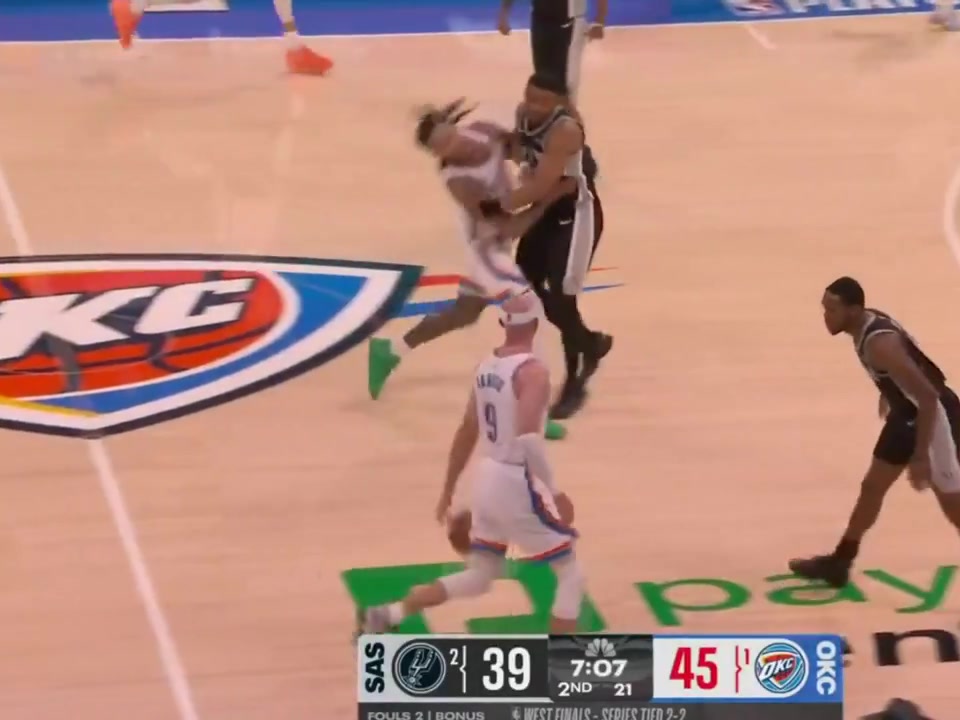 J Will running directly into kheldon Johnson to draw a foul