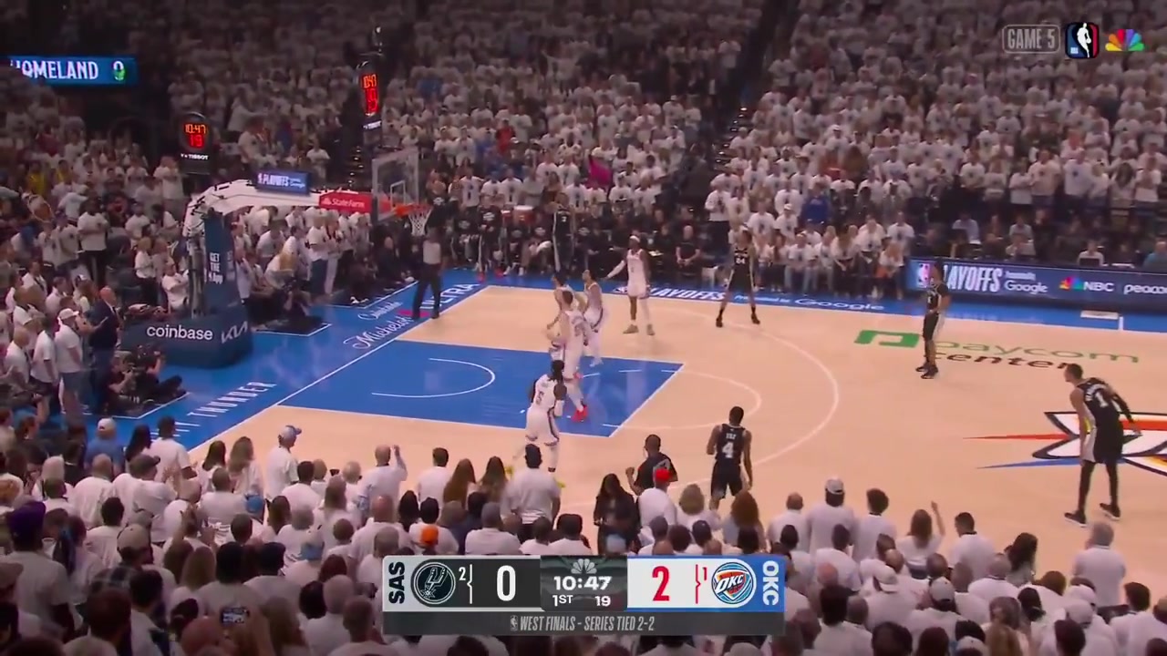 Jared McCain full highlights vs San Antonio Spurs tonight 127-114 W - Game 5 - Western Conference Finals - 2026 NBA Playoffs20 Points on 719 FG 368 39 from 3 35 FT 3 Rebounds and a - of 1 in 3327 minutes played as a starter
