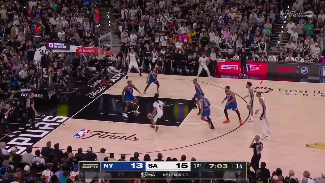 Dylan Harper full highlights vs New York Knicks 105-104 L - Game 2 - 2026 NBA Playoffs15 Points on 612 FG 03 from 3 34 FT 6 Rebounds 1 Off reb 3 Assists 2 TOV 1 Steal 3 PF and a - of 12 game high among both teams in 3216 minutes played off the bench
