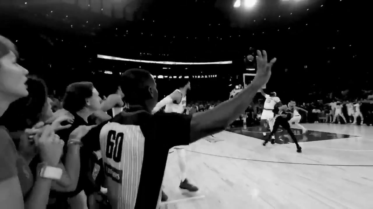 Last 57 seconds of Game 4 filmed by Ben Stiller courtside