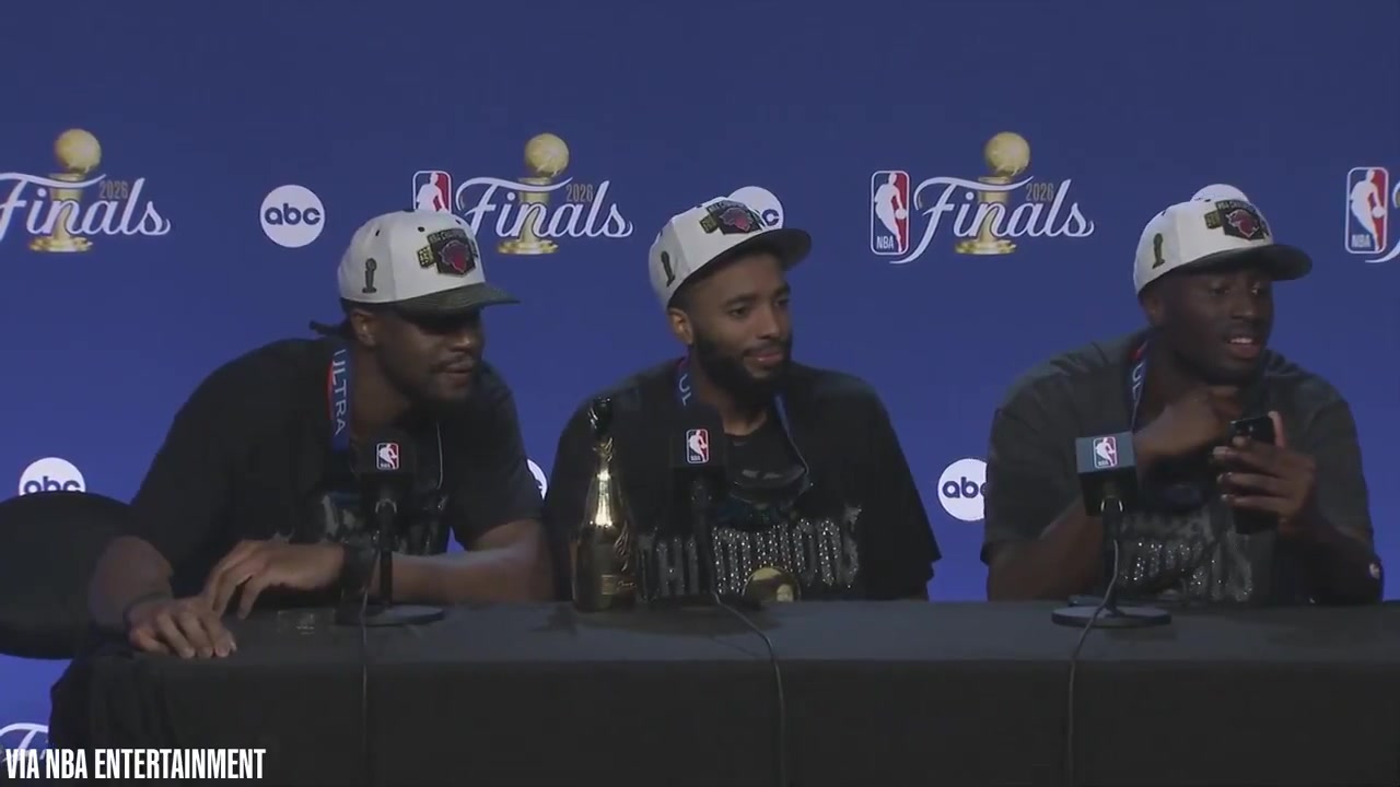 SNY Mikal Bridges on the Fuck them picks motto