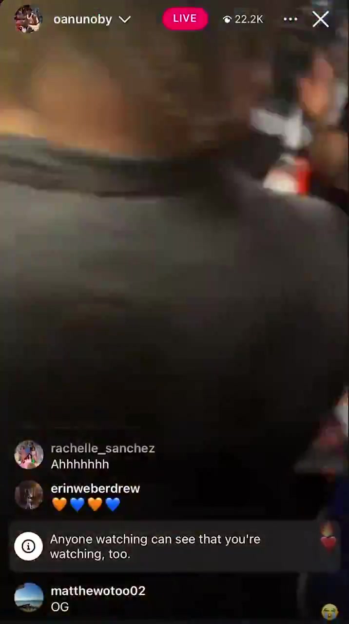 OG didnt know how to end the live