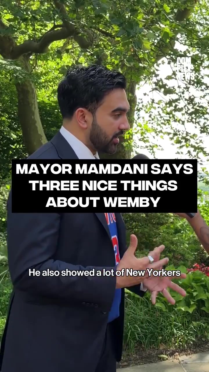 Complex Mayor Mamdani says three nice things about Wemby