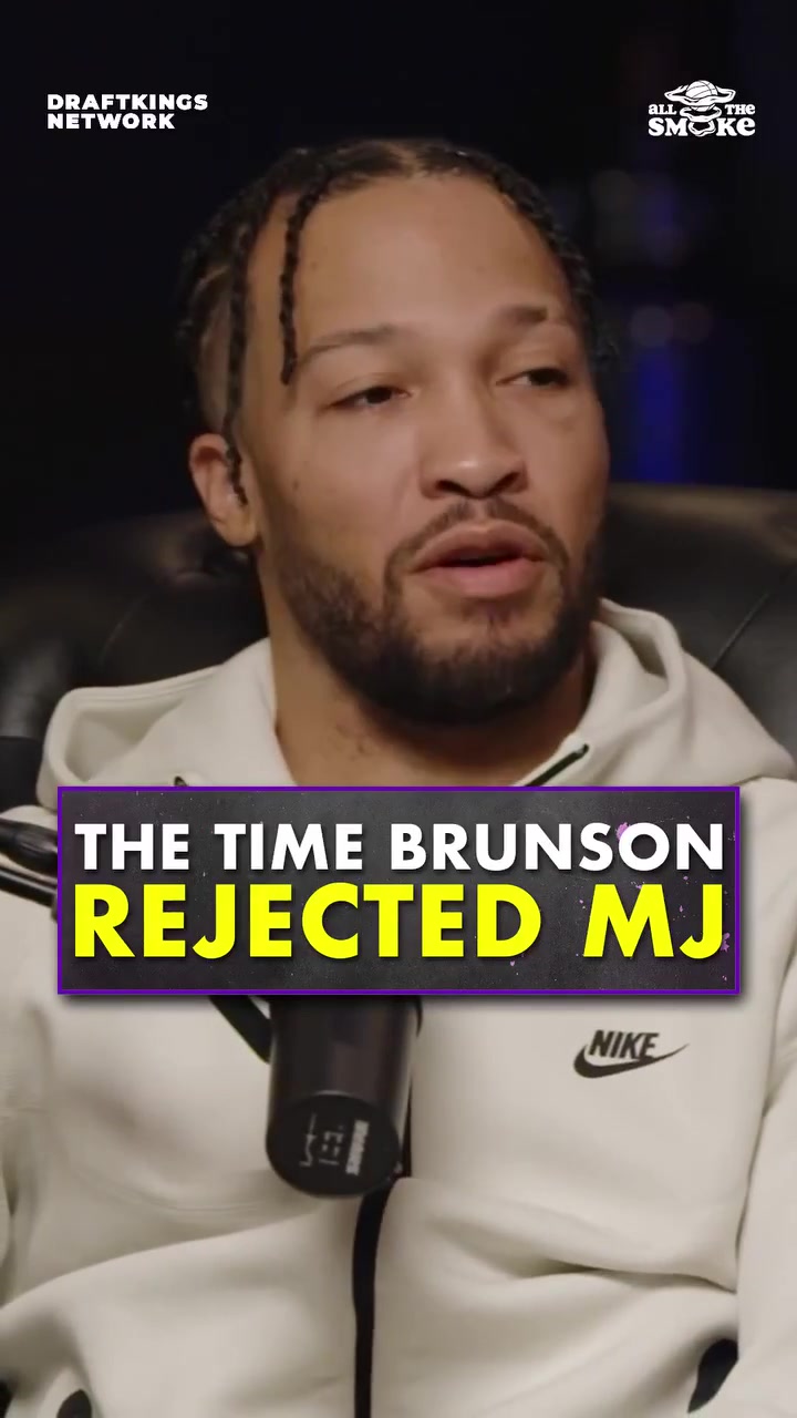Brunson is not a fan of Michael's signature