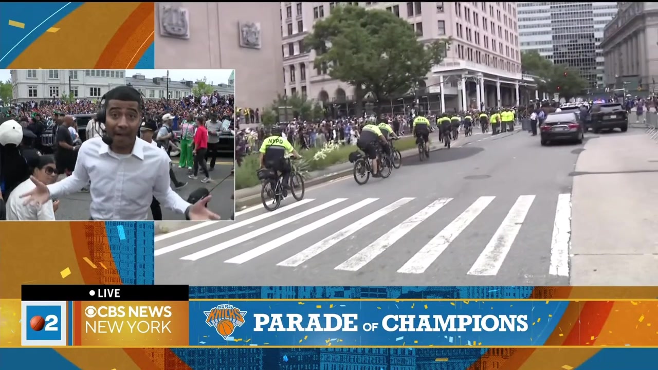 Miles Deuce McBride Landry Shamet walking the parade is about to start