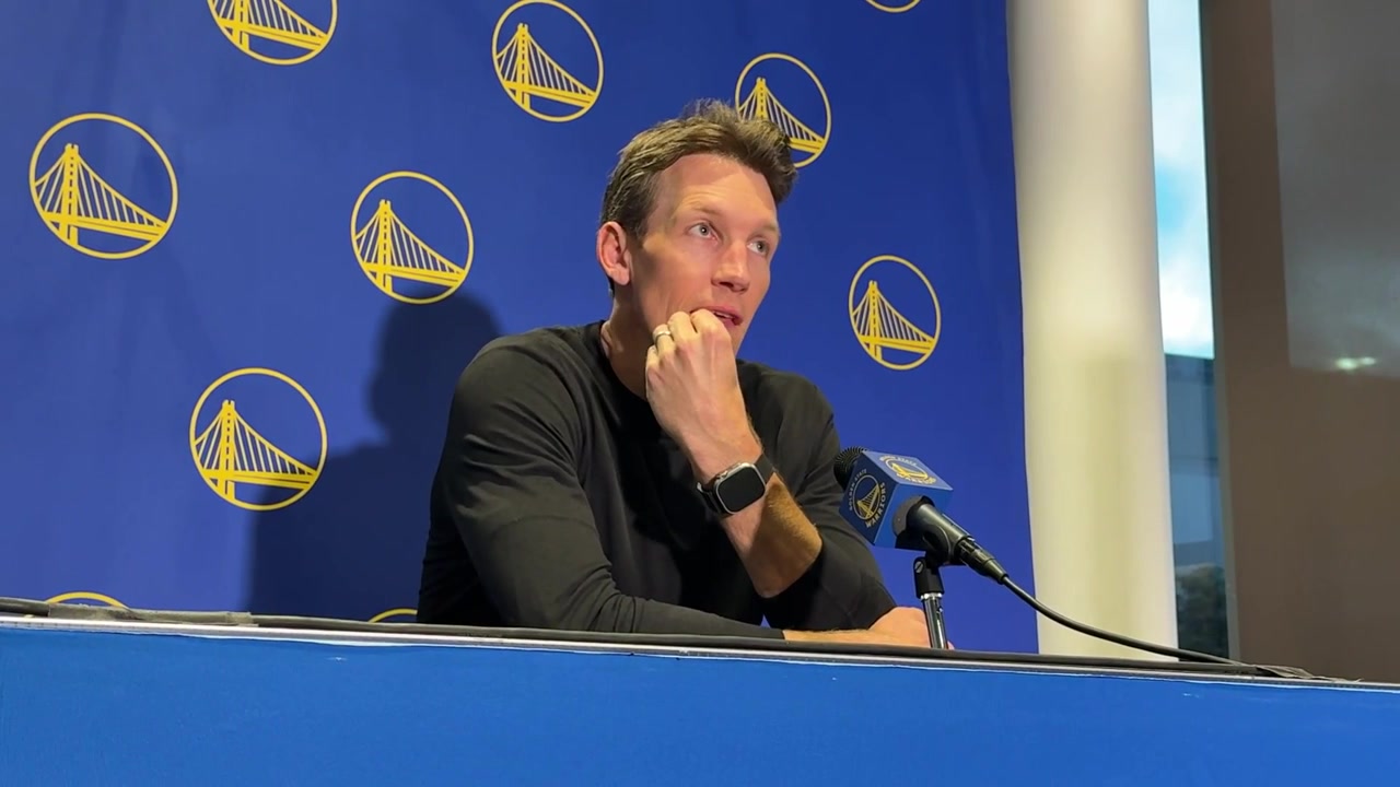 Slater Mike Dunleavy on his pre-pick interaction with Joe Lacob We got into it about the best golf course in San Francisco Later said there was some discussion about possible trades before they took Yaxel Lendeborg