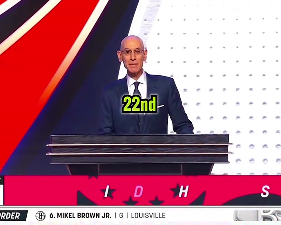 Adam Silver Messes Up 22nd Draft Pick Announcement The Philadelphia 70 Selectors