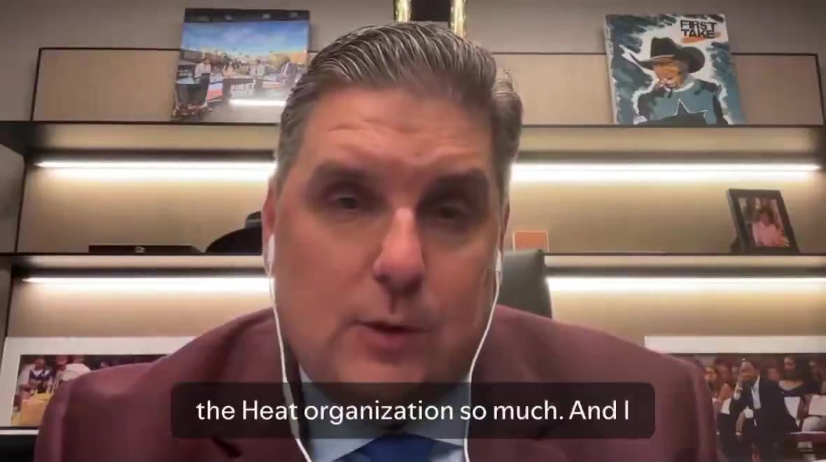 Brian Windhorst I admire the Heat organization so much I value the relationships createdI learned so much listening to RileyThey conduct themselves w professionalism class I've got nothing but wonderful positive things to say about MiamiI think LeBron might feel the same