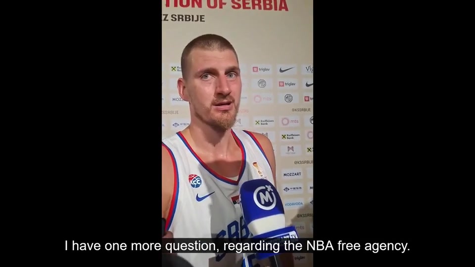 Nikola Joki in Serbian My wish is to stay in Denver until the end it's on them if they want me or not