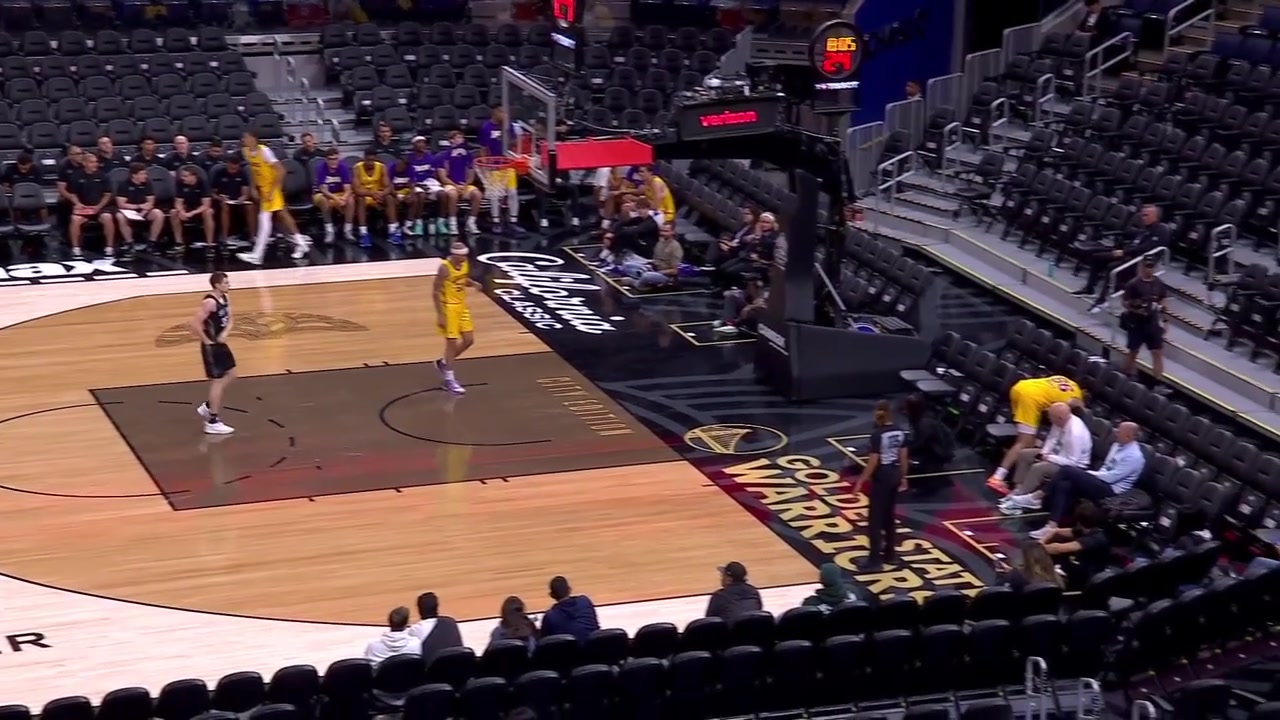 Joey Crawford was in attendance at the Lakers vs Spurs game last night overseeing the referees