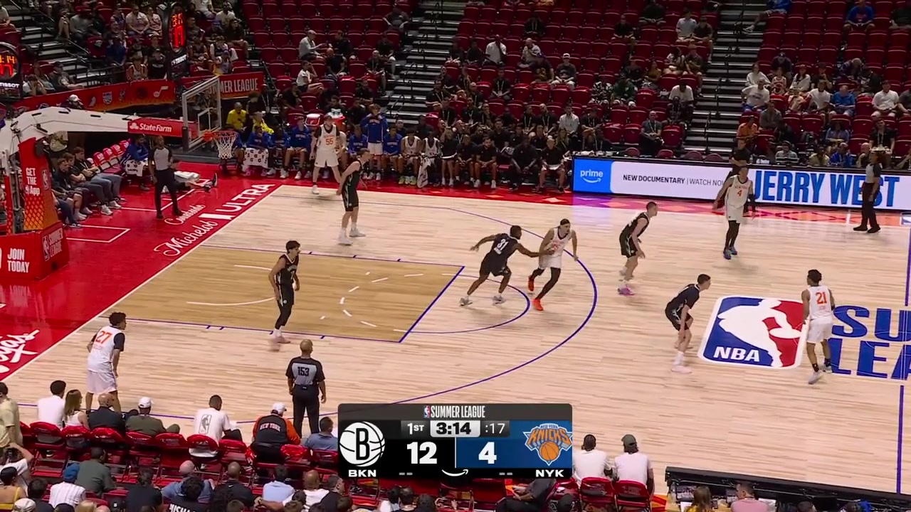 Tyler Nickel hits two 3s for his first Summer League buckets Pacme Dadiet with a nice layup and a dunk with a replayTyler Nickel is the 47th overall pick of the 2026 NBA Draft