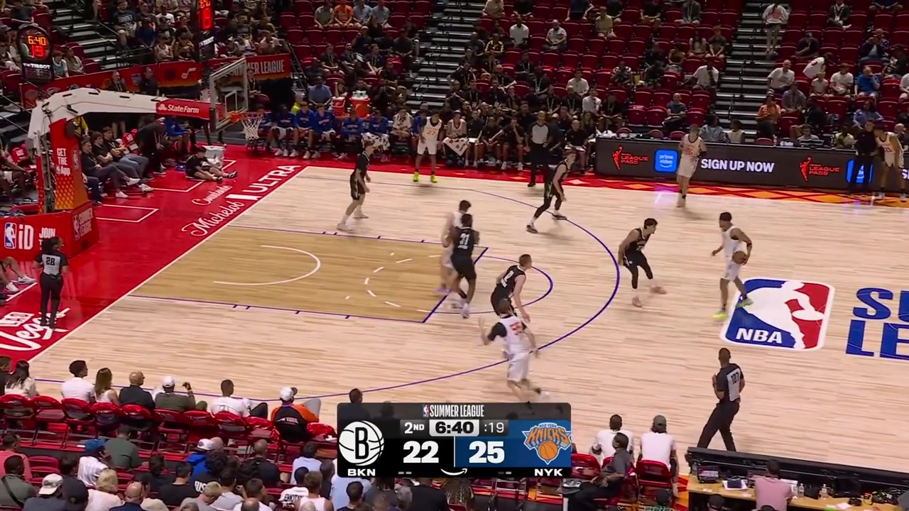 Tyler NIckel shows his quick release and hits his 3rd triple of the game 35