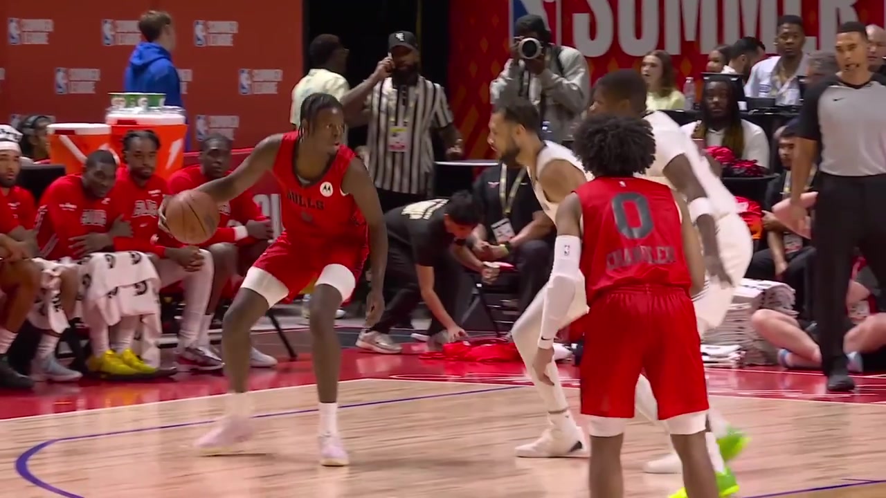 Replays of Caleb Wilson highlights from the game thus far