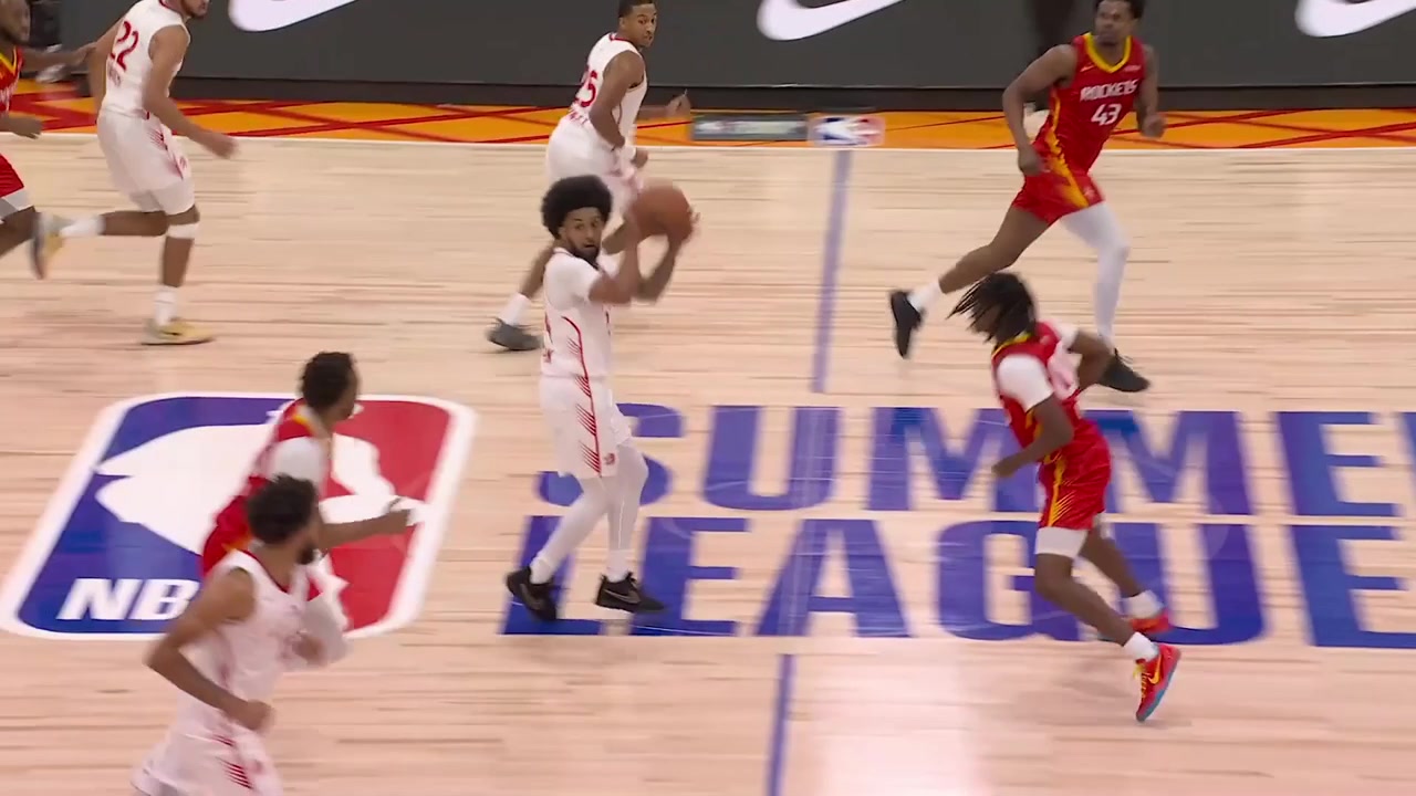 Replays of some Seth Lundy highlights from the 1st half - 67 from the field 56 from 3