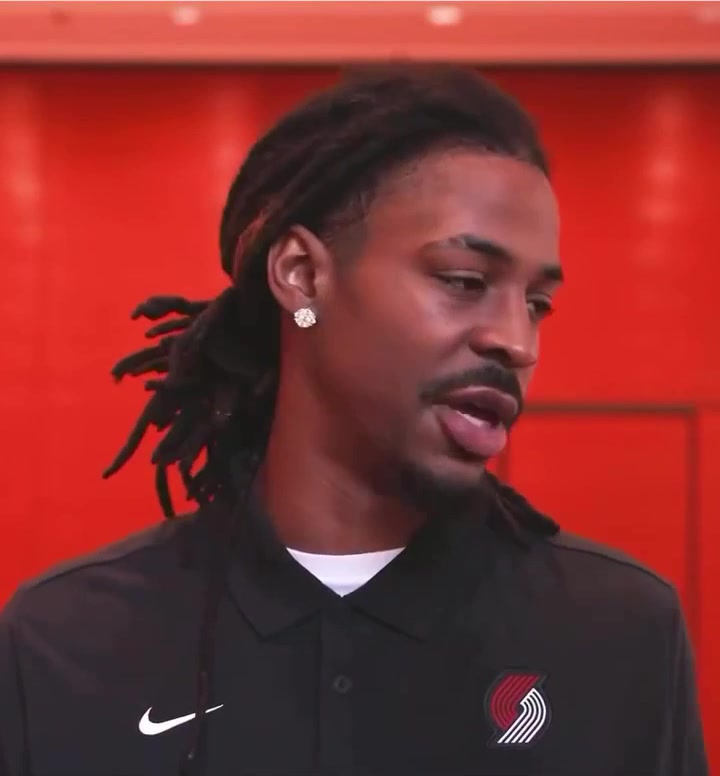 JA Morant Calls His New Blazers Teammates Rage Baiters They ragebait a lot They ragebait a lot for sure Deni Avjida definitely number 1 but he for sure like ragebait people to try to make you respond or get you mad so when we have to play or something You have an edge already