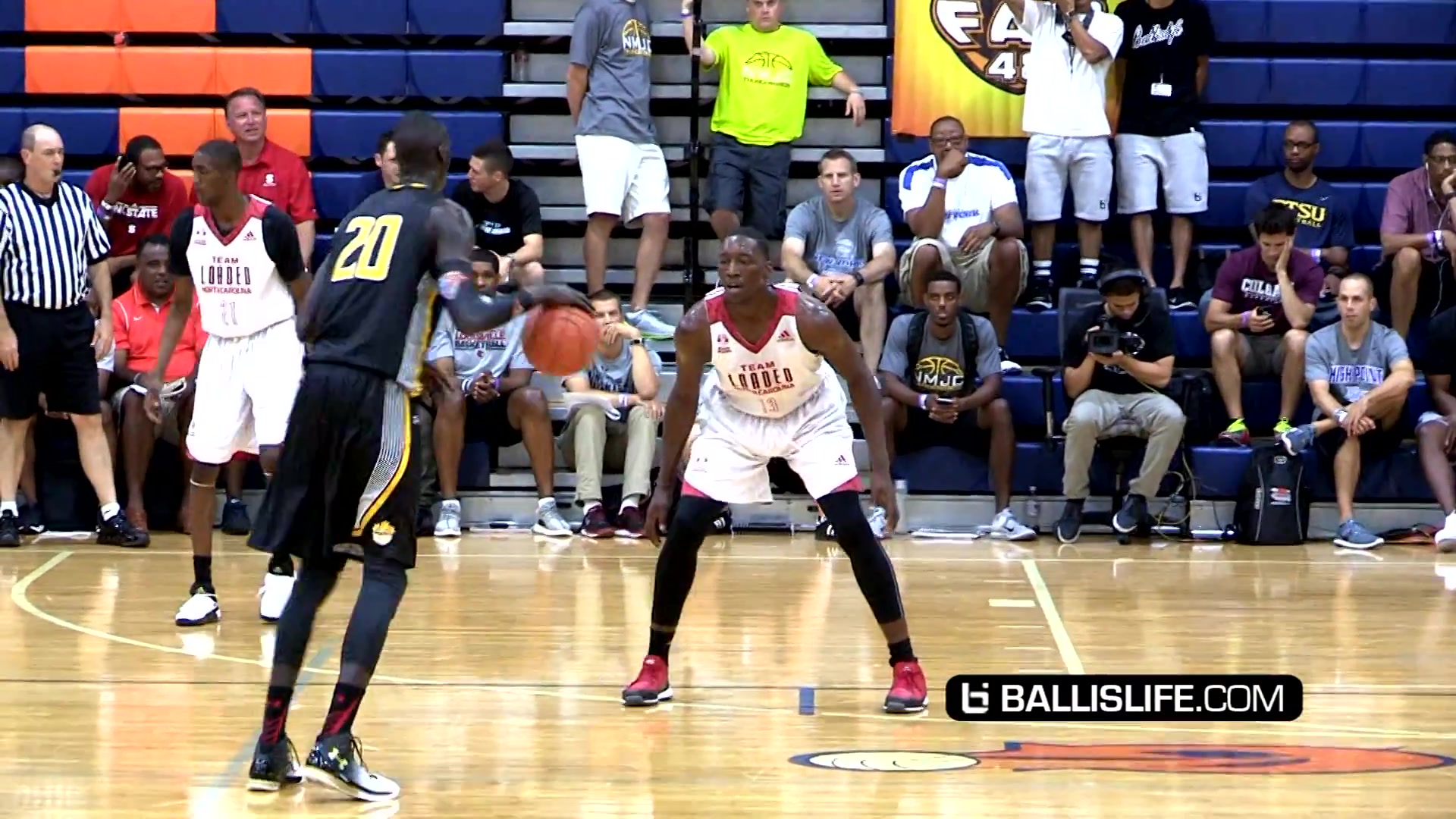 A young Edrice Bam Adebayo is left on an island with Thon Maker during an aau game