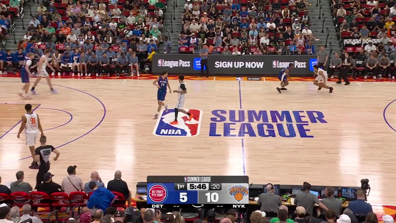 Isaac Jones rejects the dunk attempt by Liam Robbins Ebuka Okorie with the step back jumper Isaac Jones with a bucket and Okorie with a nice drive and layup
