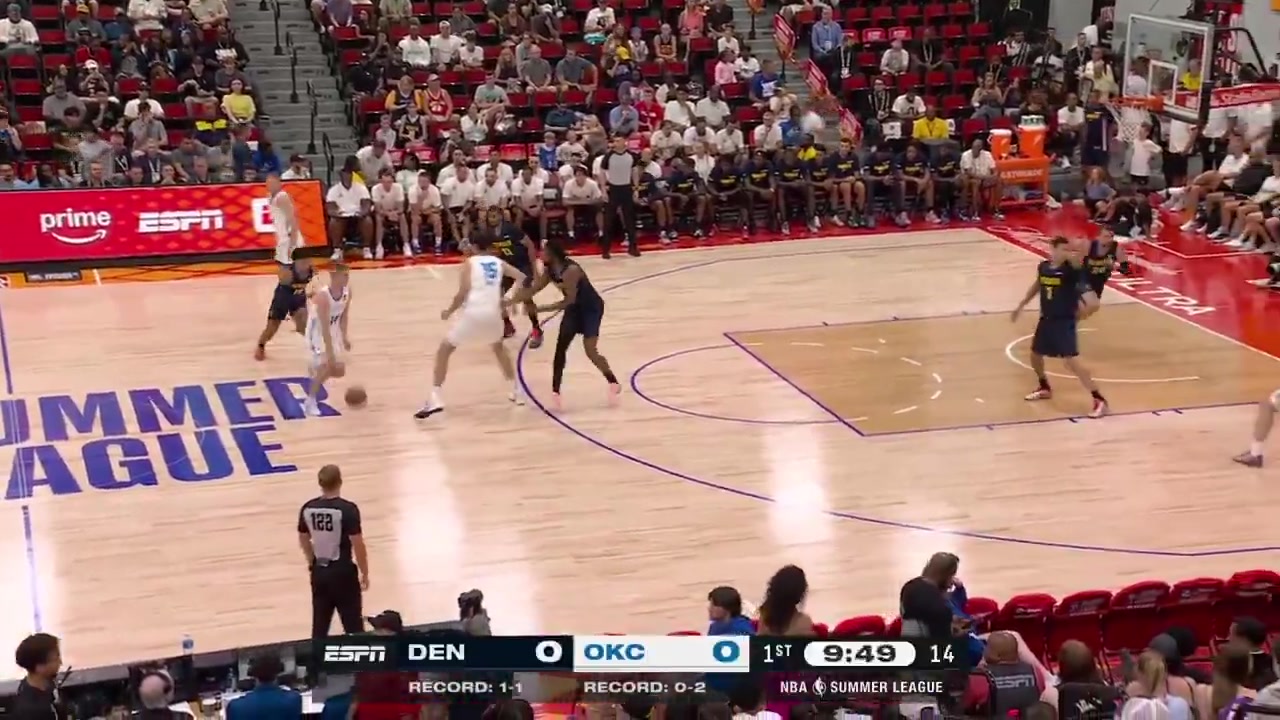 Trevon Brazile full highlights vs Oklahoma City Thunder 106-103 - Las Vegas Summer League32 Points on 1119 FG 579 612 from 3 22 FT 6 Rebounds 2 Off Rebs 1 Steal 1 Block 2 turnovers 4 PF and a - of 3 in 2632 minutes played