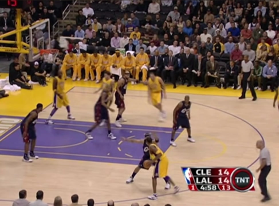 January 12 2006 LeBron and Kobe going at each other down the stretch The NBA never got the Finals matchup fans wanted
