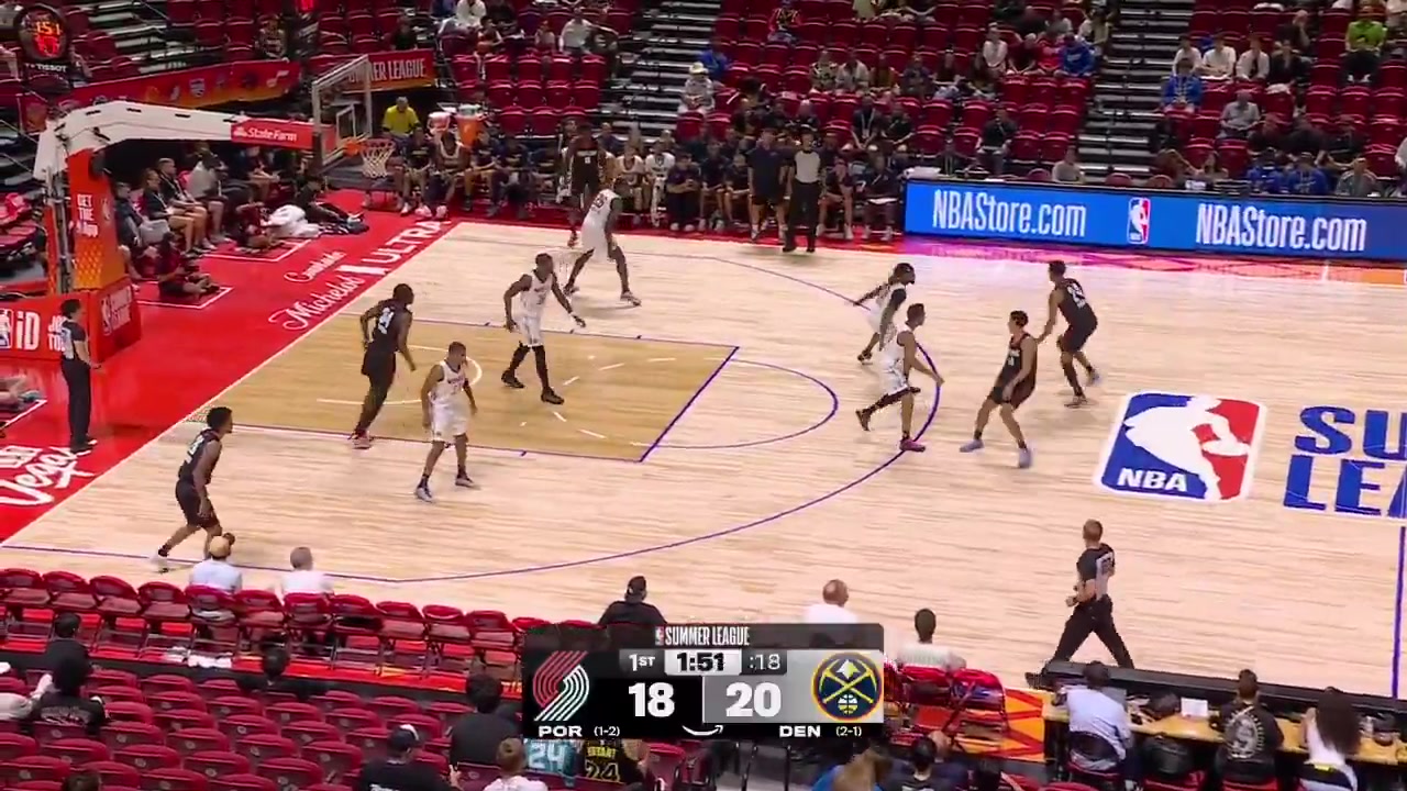 Flynn Cameron full highlights vs Denver Nuggets last night 108-101 W - Las Vegas Summer League16 Points on 68 FG 750 11 from 3 23 FT 5 Rebounds 1 Off Reb 4 Assists 2 TOV 2 PF and a - of 4 in 1830 minutes played off the bench