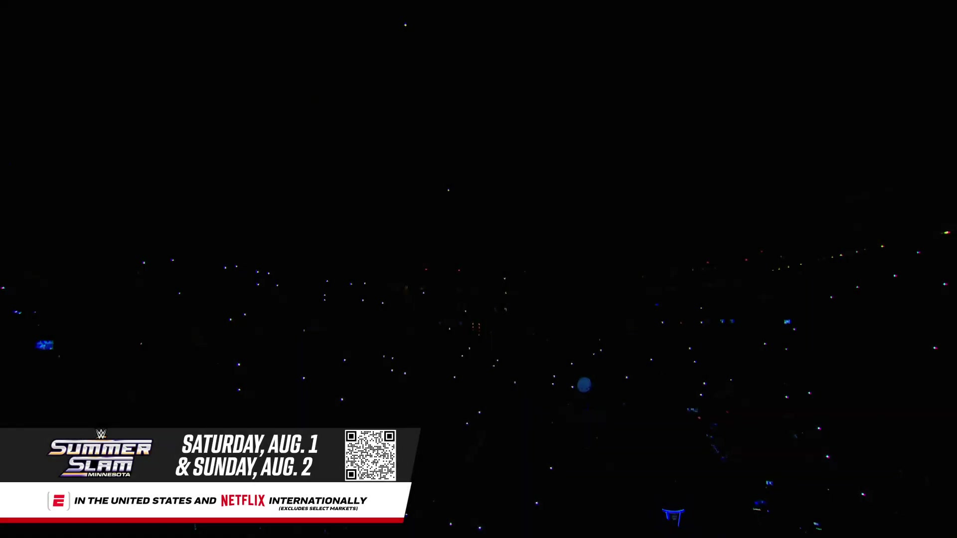 Jalen Brunson enters with Roman Reigns walking into Madison Square Garden in front of fans for the first time since winning the NBA Finals
