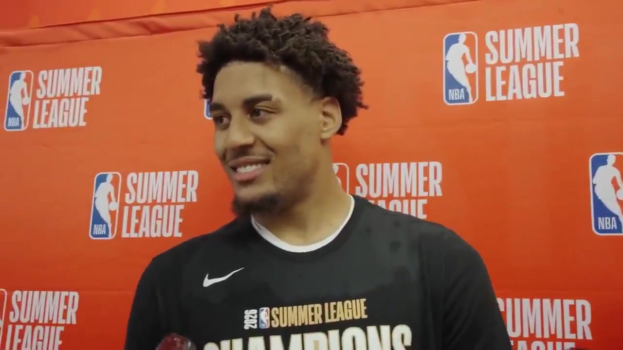 Yaxel on playing the whole summer league I got drafted to play basketball I didnt get drafted to watch