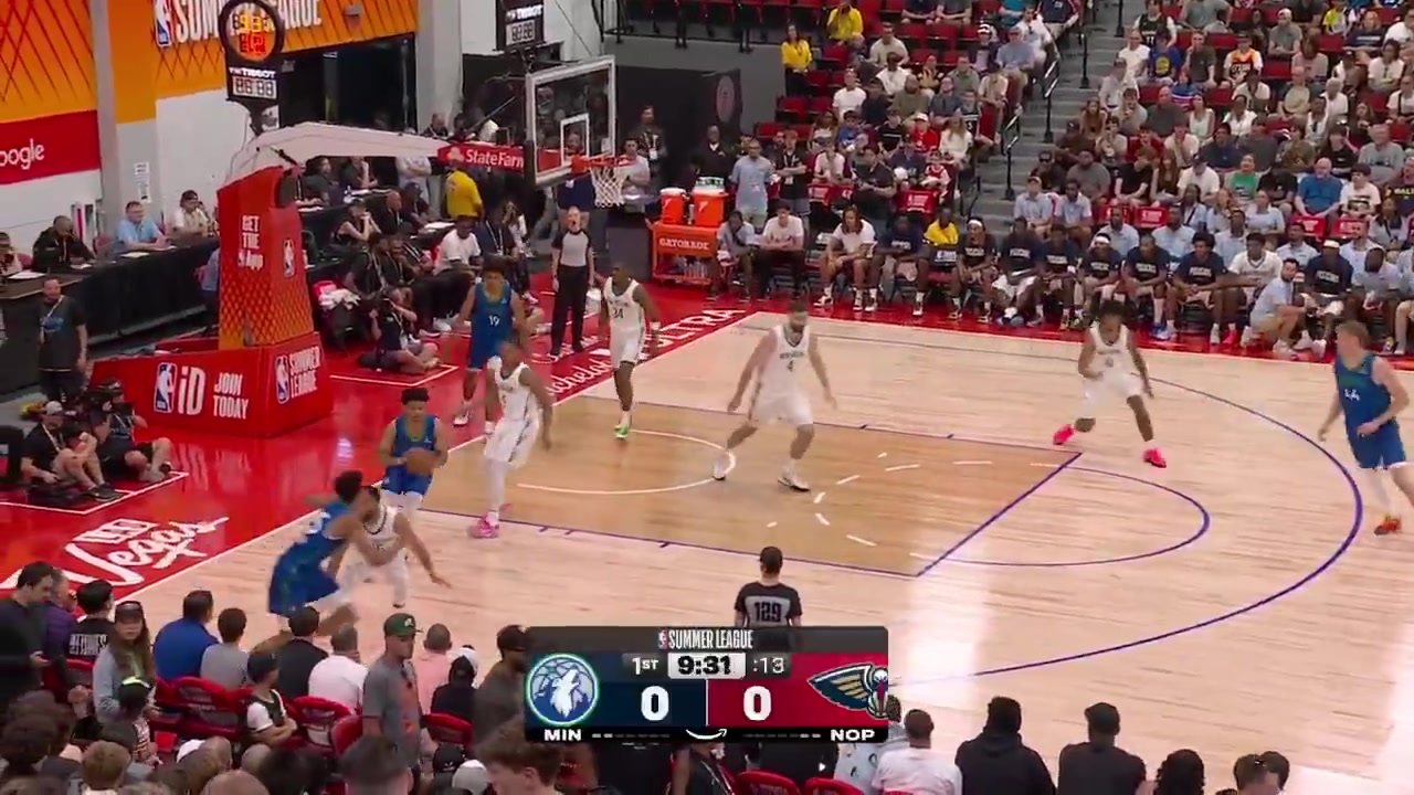 Joan Beringer full highlights vs New Orleans Pelicans 105-92 W - 2026 Las Vegas Summer League18 Points on 715 FG 467 33 FT 11 Rebounds 4 Off Rebs 1 Assist 1 TOV 1 Steal 4 Blocks 2 PF and a - of 14 2nd best in game in 2520 minutes played