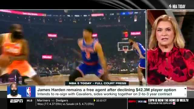 Shelburne James Harden has delayed in re-signing with the Cleveland Cavaliers in order to grant them the ability to poke around Payton Watson