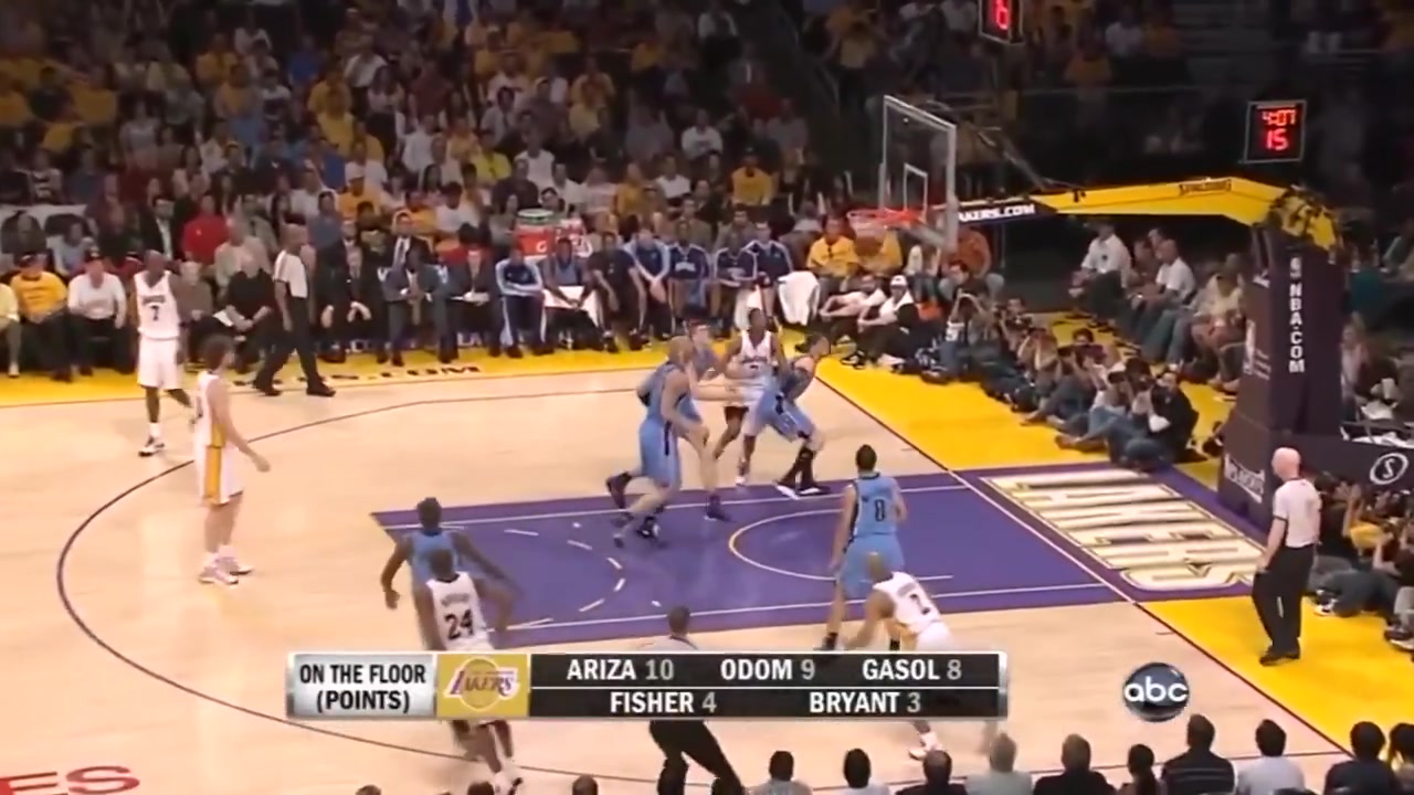 Kobe Bryants outrageous contested shot-making compilation from the 2009 NBA playoffs when he won his 4th ring