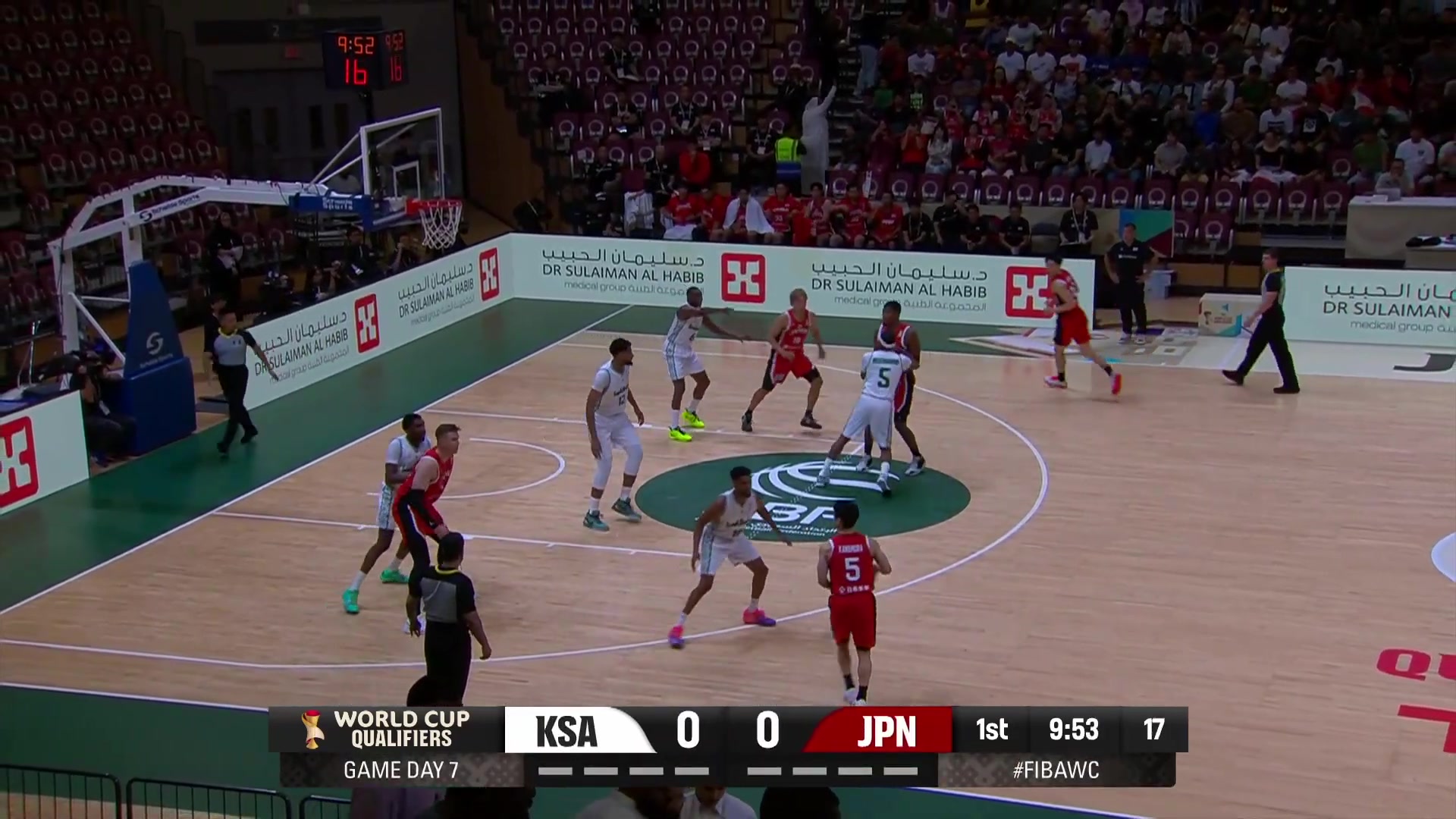 Rui Hachimura goes 1114 for 29Pts against Saudi Arabia in the FIBA World Cup Asian Qualifiers