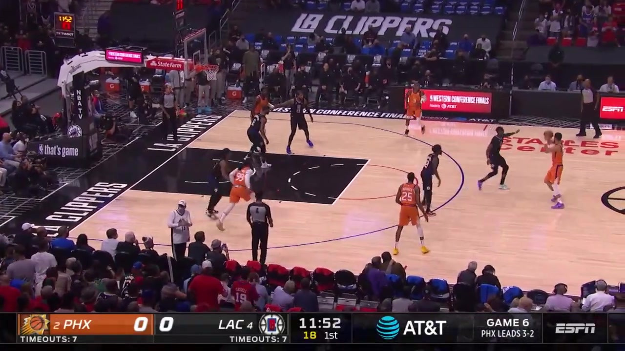 Chris Paul puts up 41 points and 8 assists to eliminate the Clippers from the playoffs 2021 WCF Game 6