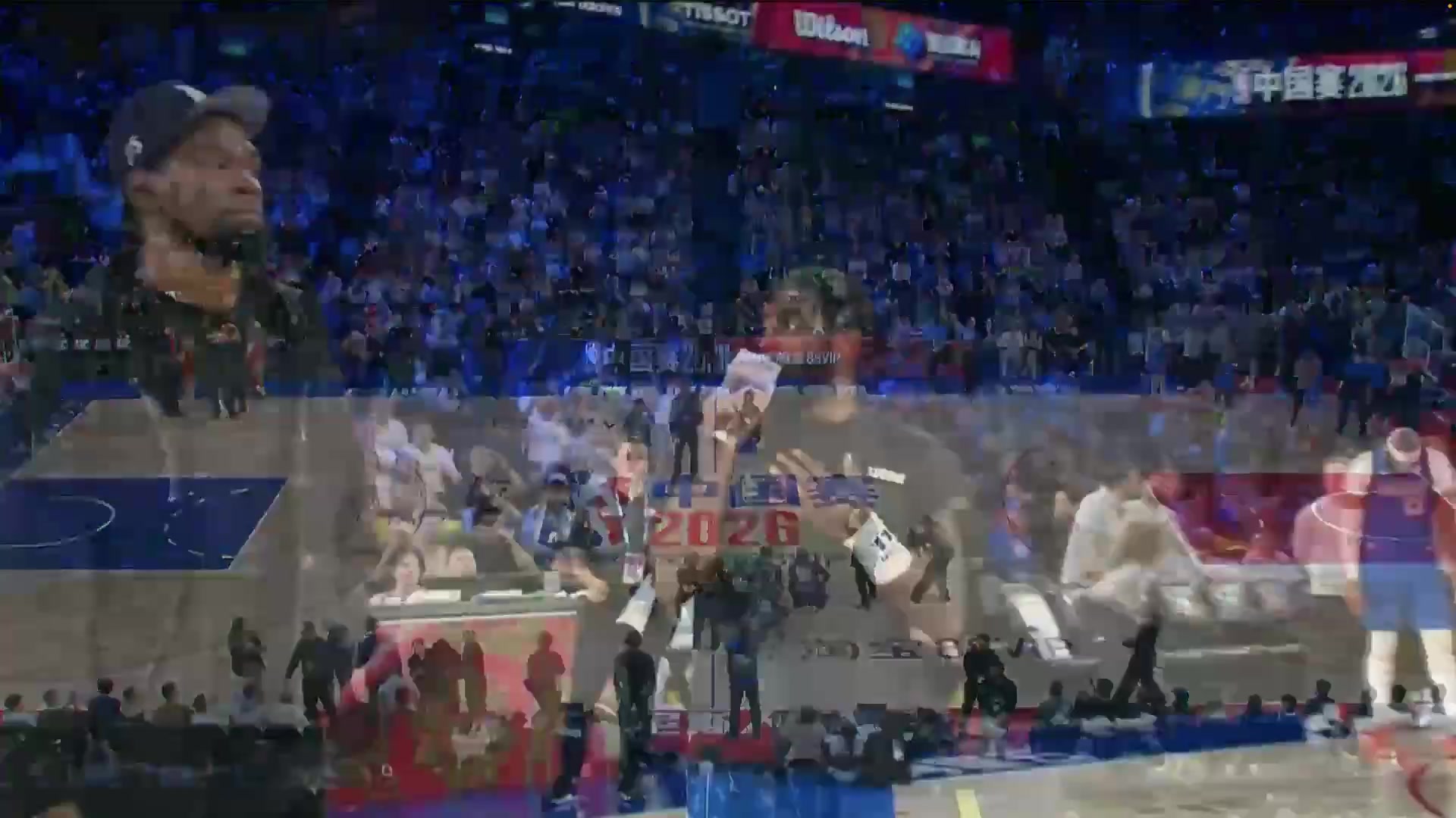 KD and Kyrie address the crowd in China