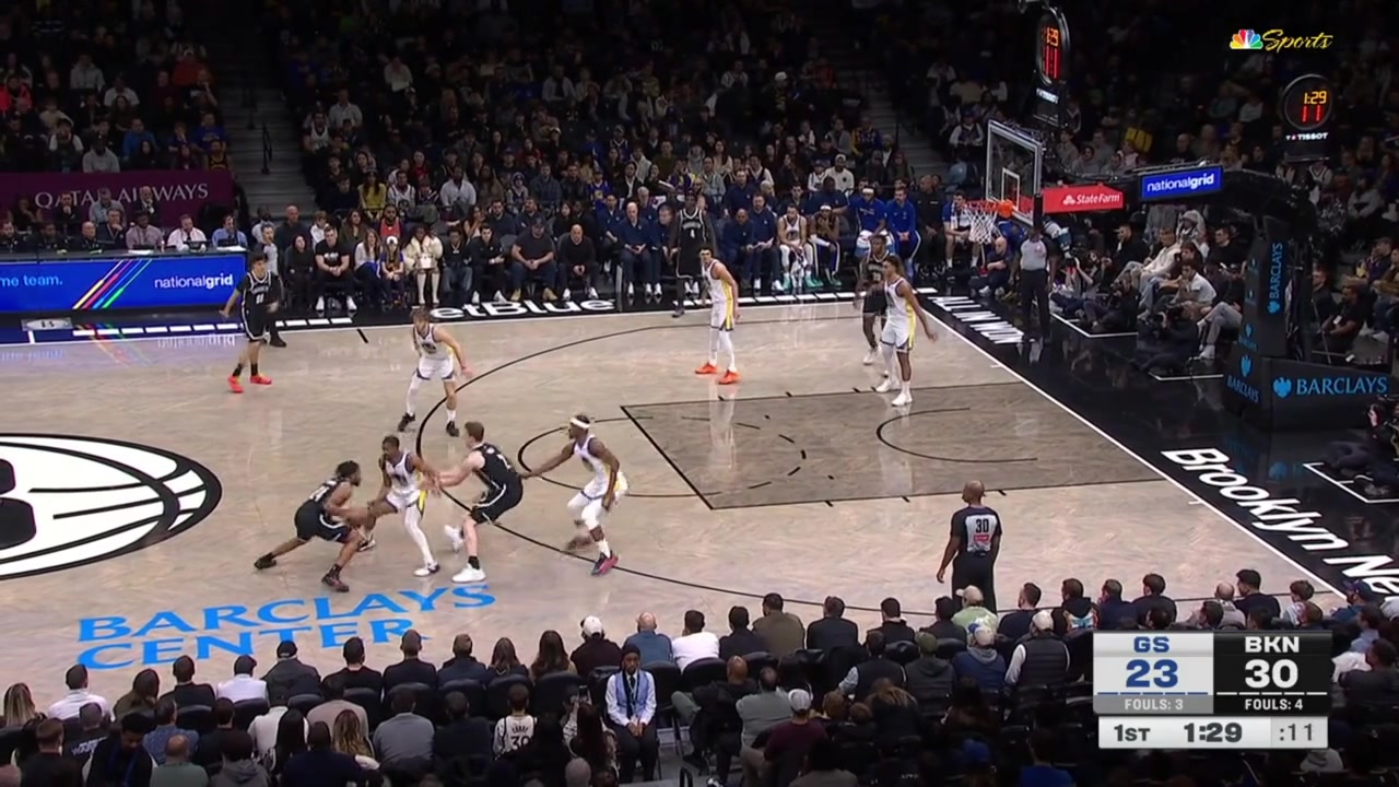Trayce Jackson-Davis blocks Cam Thomas with a replay