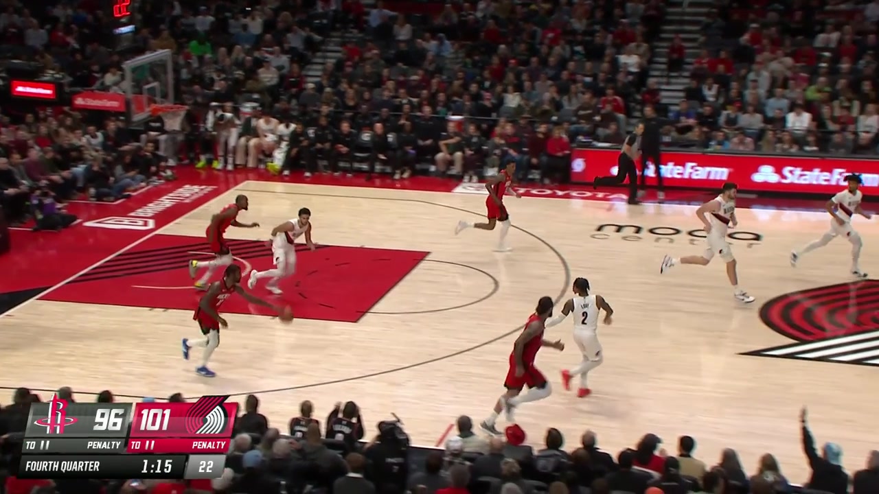 NBA L2M report says the foul called on Toumani Camara on a Kevin Durant and-one with 109 to play was incorrect Here is the play with a replay