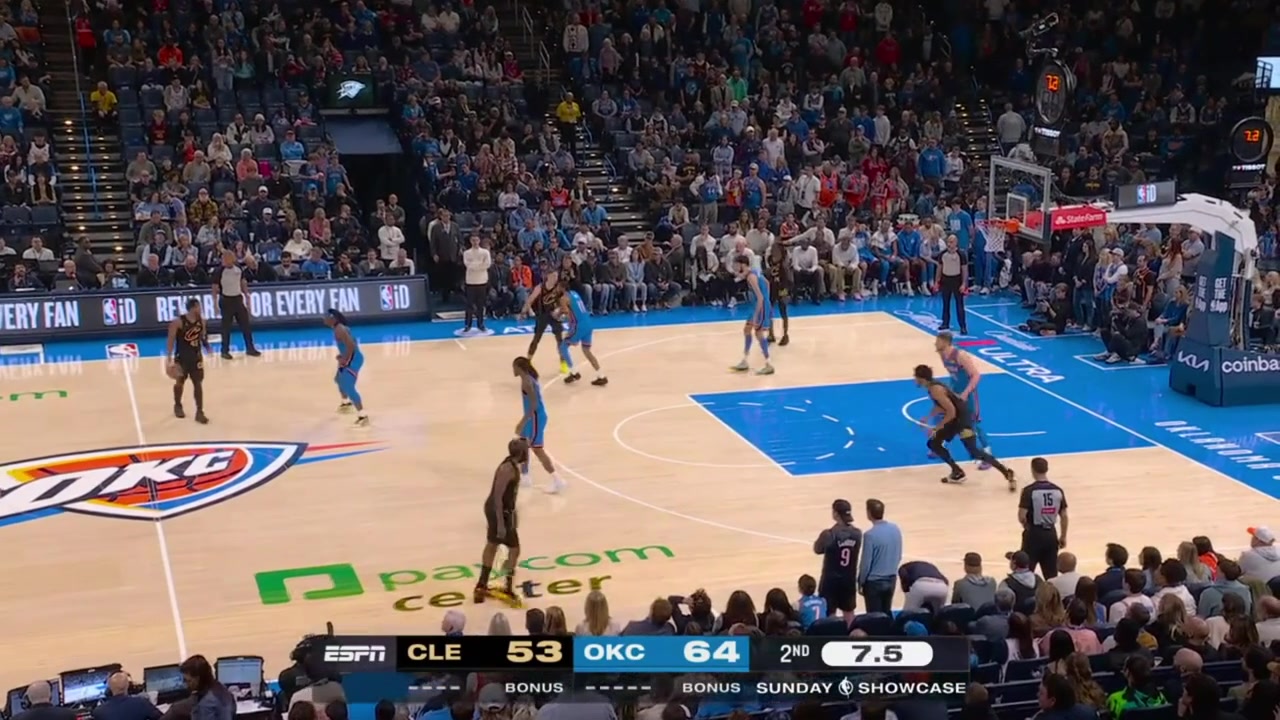 Donovan Mitchell with his second straight buzzer-beater floater to end the quarter with a replay