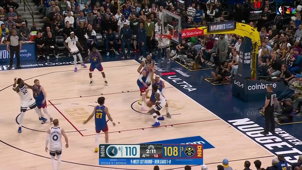 Rudy Gobert jams it over Joki
