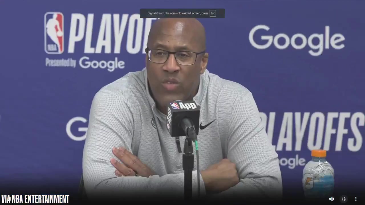 Mike Brown on the last possession We got a switch that we weren't thinking we'd get We cleared the right side of the floor for Jalen because that's what he's comfortable doing and told him to go win it That's what we were looking for