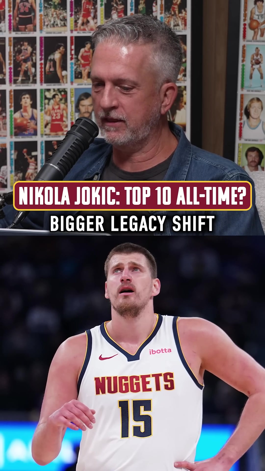 Zach Lowe No one who has watched the Nuggets for the years they haven't won the title can make a case that it's Jokic's fault like at all But if he gets a second one the names he's next to are like the holy pantheon of NBA players Bill Simmons He has to be with Bird and Magic at that point
